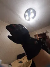 Guantes de motocicleta para carreras, impermeables, a prueba de viento, de cuero cálida, para ciclismo, frío, para invierno, envío gratis