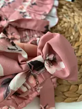2020 ropa de bebé de verano bebé recién nacido bebé chica mono sin mangas Floral con volantes de monos con diadema