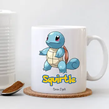 Personalized Pokemon Squirtle White Mug Cup
Personalized Pokemon Squirtle White Mug Cup