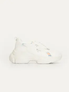 BEYON WOMEN'S THICK SOLE HOLOGRAM WHITE SPORTS SHOES COMFORTABLE CHIC DAILY 2021 FASHION TOP BRIGHT PATTERNED
BEYON WOMEN'S THICK SOLE HOLOGRAM WHITE SPORTS SHOES COMFORTABLE CHIC DAILY 2021 FASHION TOP BRIGHT PATTERNED