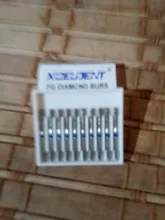 Kit de brocas de diamante Dental, herramienta de mano de alta velocidad, medio FG, 1,6 M, pulido y suavizado, producto blanqueador, SF-12, 10 Uds.