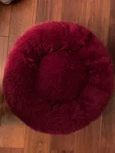 Cama para gatos de 6 tamaños, cama de felpa redonda para gatos, esterilla para gatos, nido cálido para gato durmiendo, cesta suave para perros, cojín para mascotas, suministros portátiles