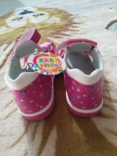 Sandalias de verano para niños y niñas, zapatos ortopédicos de princesa con flores de cuero PU, Punta cerrada