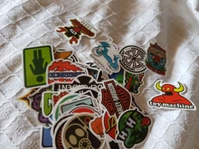 Pegatinas con Logo de buena marca, pegatinas impermeables para monopatín, libro de guitarra, equipaje de motocicleta, pegatina de Graffiti, juguete de niños, 10/30/50 Uds.