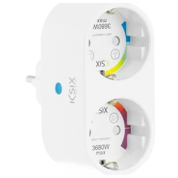 Smart Plug KSIX Smart Energy Duo WIFI 250V White
Smart Plug KSIX Smart Energy Duo WIFI 250V White