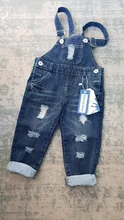 1-5T niños Jeans bebé mamelucos de primavera niños niñas monos de bebé de Superman para niño y niña mono Pantalones de niño ropa niños ropa de los niños
