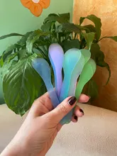 10 unids/lote de mascarilla Facial Stick cosmética espátula Scoop DIY mascarilla Facial cuchara belleza bastoncillos de maquillaje barro mezcla herramientas Color aleatorio