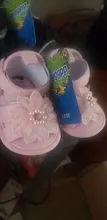 Sandalias de lazo para bebé niña, zapatos de tacón plano para niño pequeño, sandalias de perlas con flores para fiesta de verano y boda