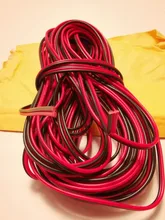 18/20/22-/.. Extension Led-Strip Electrical-Wire Cable Red Copper Black AWG 10-Meters