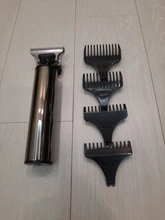 Mini maquinilla eléctrica para cortar el pelo para hombre, cortadora de pelo profesional sin cable con pantalla LCD, recargable por USB