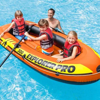 Inflatable Boat Explorer 300 Intex (244 x 117 x 36 cm) 
Inflatable Boat Explorer 300 Intex (244 x 117 x 36 cm)