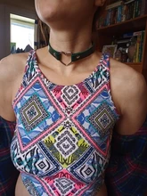 Gargantilla gótica Punk de cuero PU para mujer, cadena con hebilla de corazón, Collar, joyería para fiesta, accesorios para el cuello 2021