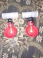 30 unids/lote automática codorniz bebedor bebedero para pollos de tubo recto con amarillo pezón granja de aves de corral sistema de agua potable