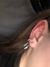 Accesorios de aretes con Clip para oreja de tornillo, convertidor de oreja no perforada con Base de cabujón de bucle, bisel en blanco, apto para pendientes, fabricación de joyas DIY