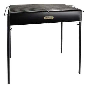 Charcoal Barbecue with Stand Algon Black (80 X 42 cm) 
Charcoal Barbecue with Stand Algon Black (80 X 42 cm)