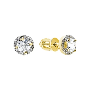 Sunlight gold topaz and diamond earrings
Sunlight gold topaz and diamond earrings
