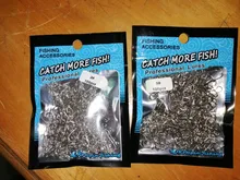 Rompin 100 Uds 000-5 # Pesca bien enganchado broche de presión de acero inoxidable 304 de Pesca barril giratoria atraer conector accesorios de Pesca