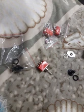 Miniature Switch-Cap Toggle-Switches Waterproof 15A/250V E-TEN1322 1PCS Orange On-Off-On