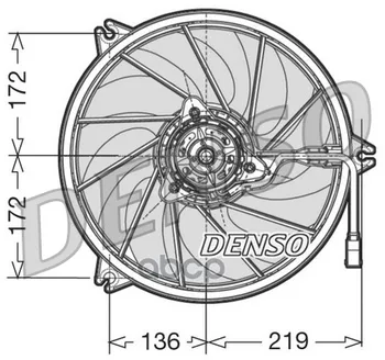 Radiator fan Denso art. Der21008
Radiator fan Denso art. Der21008