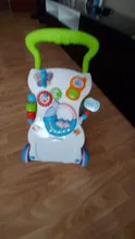Bebé Walker multifunción bebé Stand-to-siéntate niño cuatro Carro con ruedas niños caminando niño juguetes de Piano dibujo regalo