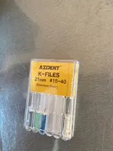 Moscas K de 21mm/25mm, acero inoxidable, endodoncia Dental, conducto radicular, archivo de Canal radicular