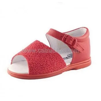 Leather sandals network with "caviar" Cucada Eli 
Leather sandals network with "caviar" Cucada Eli