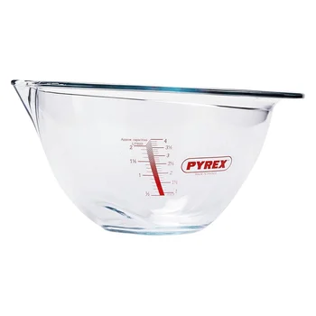 Measuring Bowl Pyrex Prep&Store Px Transparent Borosilicate Glass (23 x 15 x 6,5 cm - 1,1 l)
Measuring Bowl Pyrex Prep&Store Px Transparent Borosilicate Glass (23 x 15 x 6,5 cm - 1,1 l)