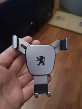 Universal soporte para móvil de coche soporte para aire acondicionado No magnético soporte para teléfono celular para Peugeot 206, 207, 307, 3008, 2008, 308, 408