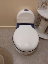 Babyinner-inodoro suave y cómodo para bebé, cojín de PU, orinal infantil, material PP, simulación de inodoro para niño pequeño 1-8 años