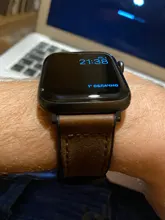 Correa de silicona + cuero para Apple watch, banda de reloj de cuero genuino de 44mm, 40mm, 42mm y 38mm, iWatch series 5 4 3 SE 6