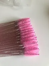Pinceles para rímel desechables, varitas aplicadores con cepillo redondeado para maquillaje y extensiones de pestañas, pinceles cosméticos, accesorios de maquillaje