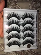 Pestañas postizas hechas a mano 3D, pelo suave de visón, extensión de pestañas postizas, maquillaje largo Natural, 5 pares, suministros de herramientas