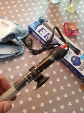 Barra de calefacción para acuario, calentador vítreo, limpiador de tanque de peces, sumergible, agua sencilla y práctica