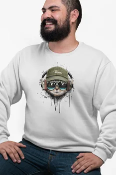 Angemiel Wear Street Style Cat White Men 'S Sweatshirt
Angemiel Wear Street Style Cat White Men 'S Sweatshirt
