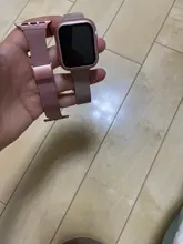 Correa ultrafina de 44mm y 40mm para Apple Watch SE 6 5 4, pulsera de metal de acero inoxidable para accesorios, serie iWatch 3 2 1