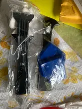 Juego de Herramientas de Cocina 3 en 1, de silicona, suave, espátula, Kit de lechada