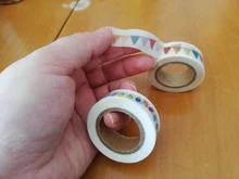 Seven-Cinta washi de 15mm x 10M, álbum de recortes adhesivos, cinta adhesiva