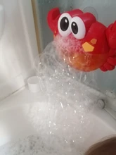 Juguetes de baño para bebés, máquina de burbujas, cangrejo, Rana, música, juguete de baño para niños, bañera, jabón automático, juguete de baño para niños