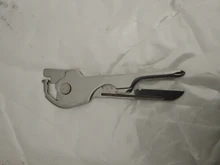 Multiherramienta EDC 6 en 1 de acero inoxidable, llavero cadena colgante, cortador de bolsillo, cuchillo, destornillador, 1 ud.