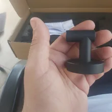 Robe Hook Paper-Holder Towel-Bar Bathroom-Hardware-Set Frap Black Single Y38124-2 Matte