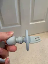 Bopoobo 1/2pc libre de BPA silicona bebé cuchara de alimentación de bebé suministros bebé Tenedor de silicona de grado de alimentos Newbornrn accesorios los dientes