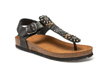 FRAU Thong sandals with colorful beads 
FRAU Thong sandals with colorful beads