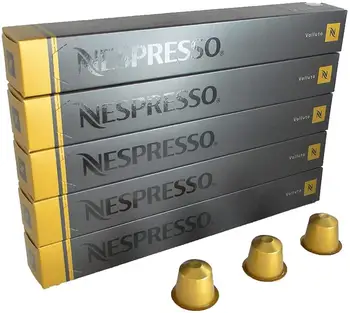 Nespresso rainy flavor Espresso, -Pack of 5, 5x10-capsules-individual-intensity 4-shipments 24-48 hours
Nespresso rainy flavor Espresso, -Pack of 5, 5x10-capsules-individual-intensity 4-shipments 24-48 hours