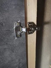 AOBT-bisagra de acero inoxidable para puerta de armario, amortiguador de bisagras hidráulicas, Cierre Suave, 1 Uds.