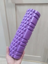 Columna de Yoga para gimnasio, rodillo de espuma para ejercicio, Pilates, Yoga, rodillo de masaje muscular, deportes musculares, rodillo de bloqueo de 30cm