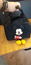Nueva Disney Mickey Mouse dibujos animados chica bolso de los niños bolsa de almacenamiento de las niñas de dibujos animados Mickey Minnie Mouse bolso bolsos de hombro