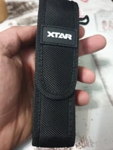 Caja de la Pistolera táctica XTAR T220 Bolsa Linterna LED Antorcha Al Aire Libre Que Acampa Portable Pistolera de La Linterna de Color Negro