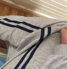 QWEEK-pantalones de chándal para correr para mujer, Pantalón deportivo holgado de estilo coreano, Harajuku, de gran tamaño, informal, Joker