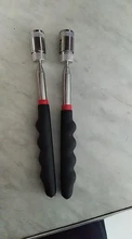 Captador magnético telescópico ajustable, mango extensible de largo alcance, herramienta práctica para recoger tuercas/perno/tornillos, varilla de succión