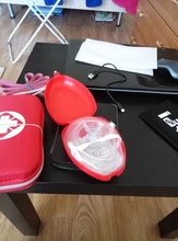 Profesional primera ayuda máscara para respiración CPR proteger los rescatistas la respiración Artificial reutilizables con una válvula herramientas